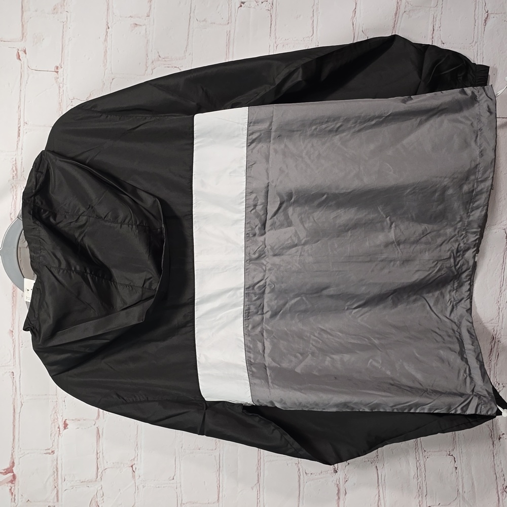 LRG Wind Breaker Zip Up Hoodie Color Block Mens Size M NWT - Picture 10 of 16